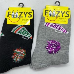 Foozys cheerleading socks 2 pair